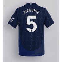 Manchester United Harry Maguire #5 Replika Bortatröja 2024-25 Kortärmad